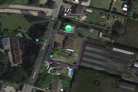 Plot for sale, Brook Lane, Warsash SO31