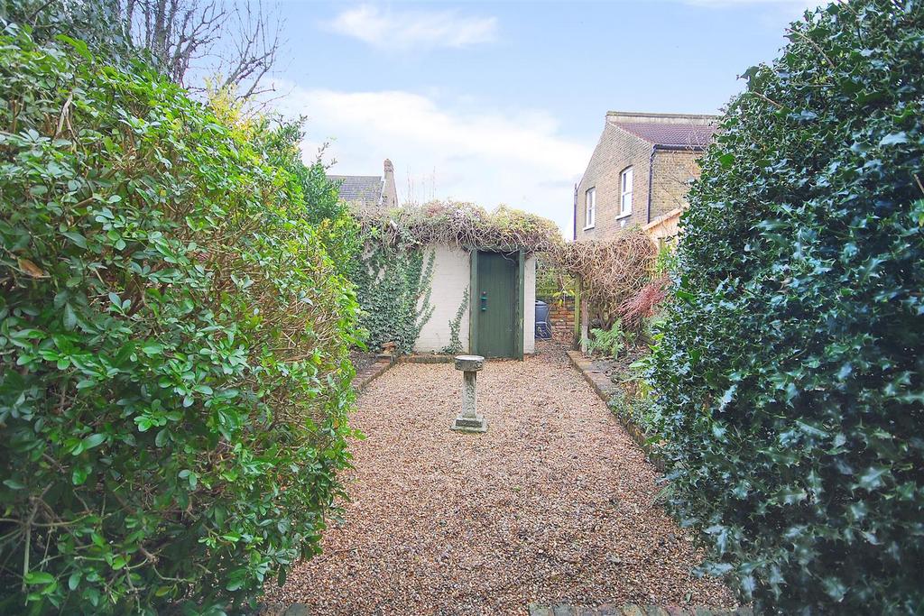 South facing rear garden