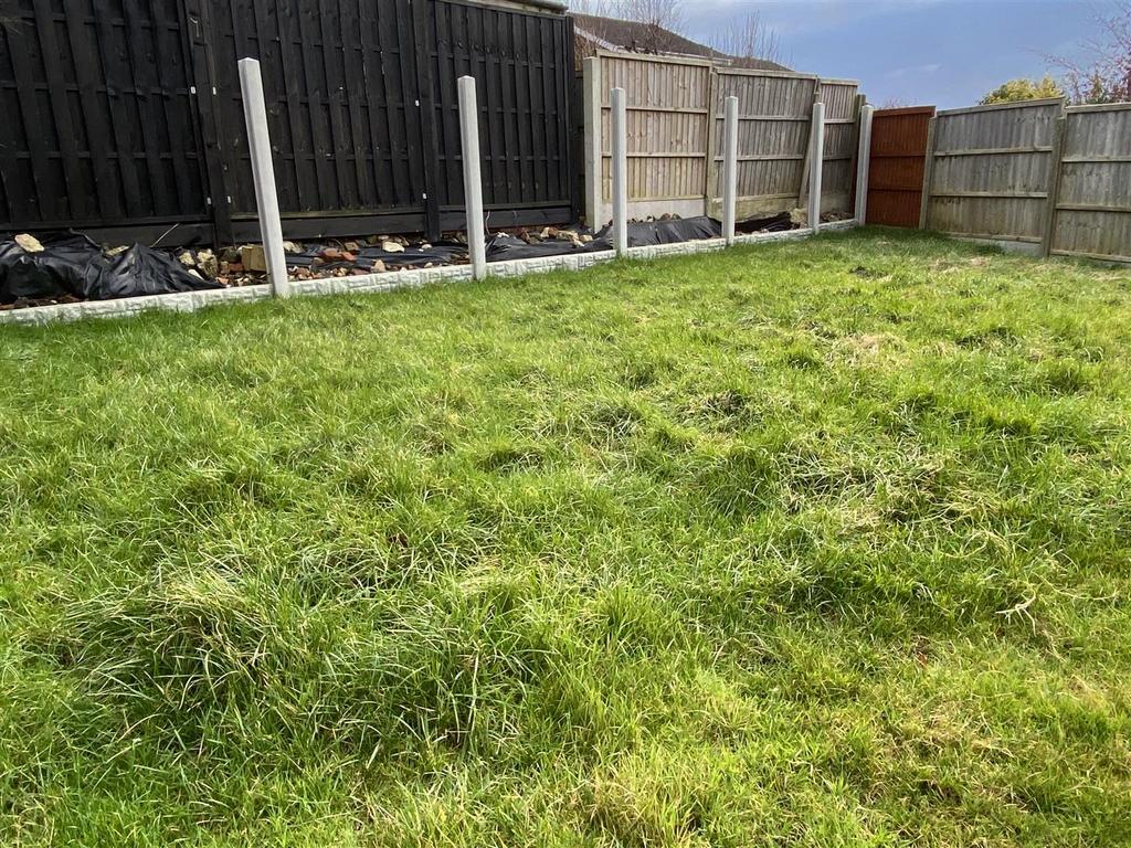 Landscaped rear garden