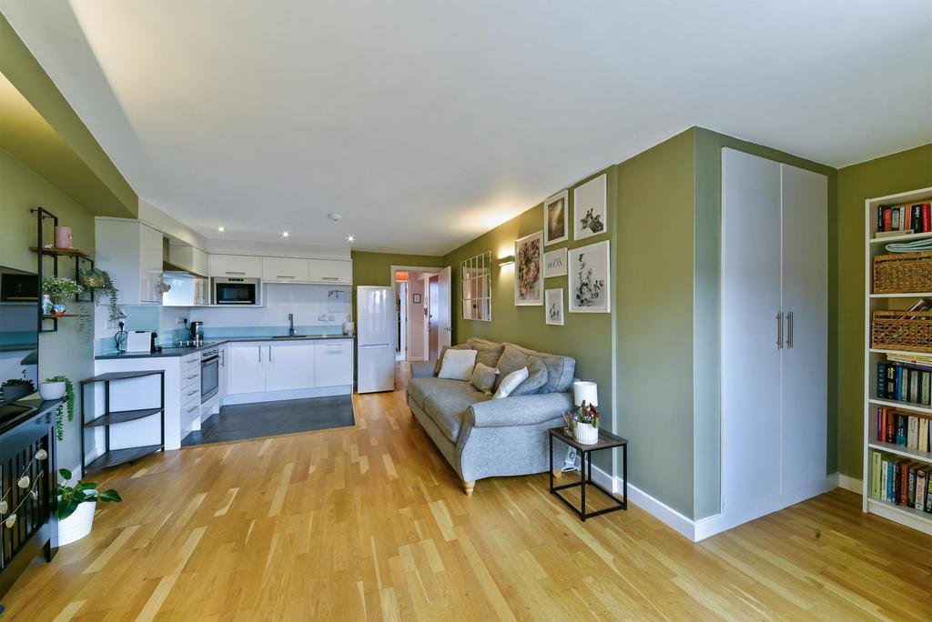 Open-plan living area