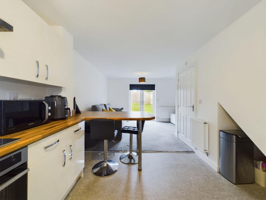 Open plan kitchen / living room