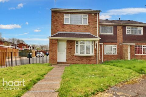 2 bedroom end of terrace house for sale, Abbotsbury Close, Coventry