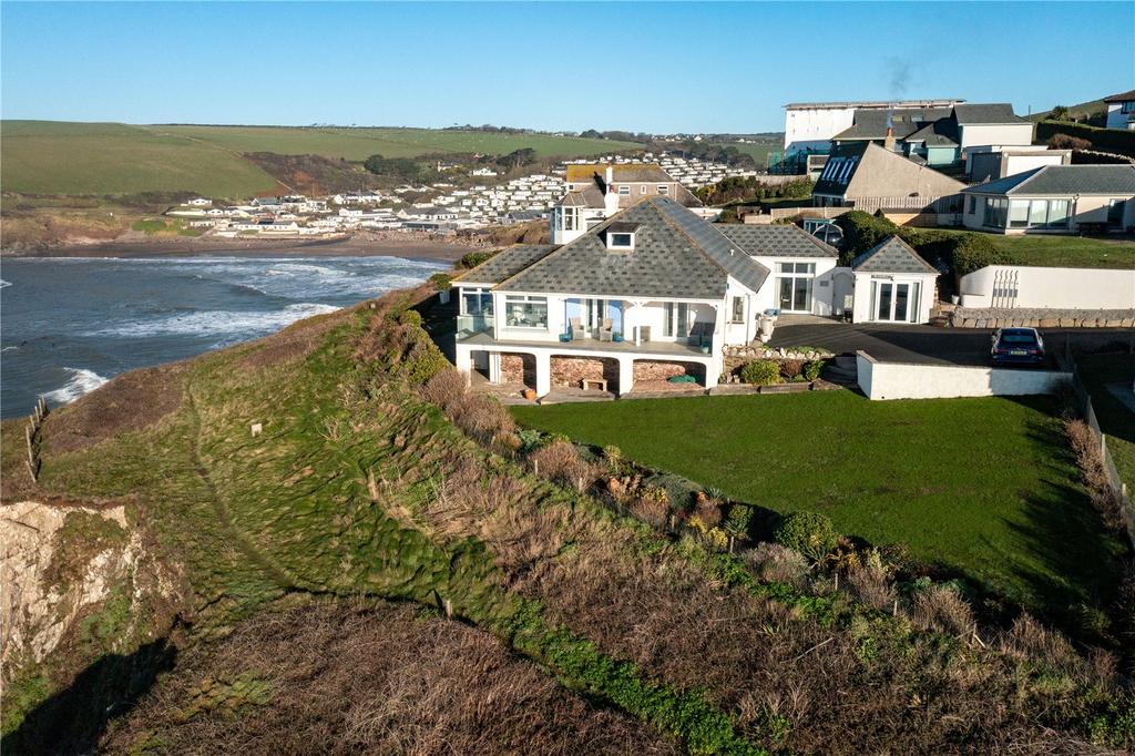 Marine Drive, Bigbury on Sea, Kingsbridge, TQ7 4 bed detached house for