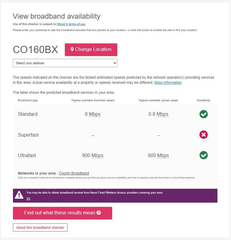 Broadband Check