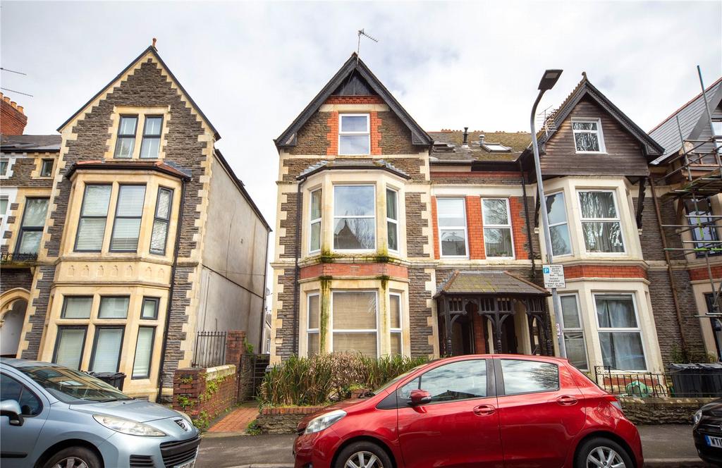 Connaught Road, Roath, Cardiff, CF24 1 bed apartment for sale £125,000