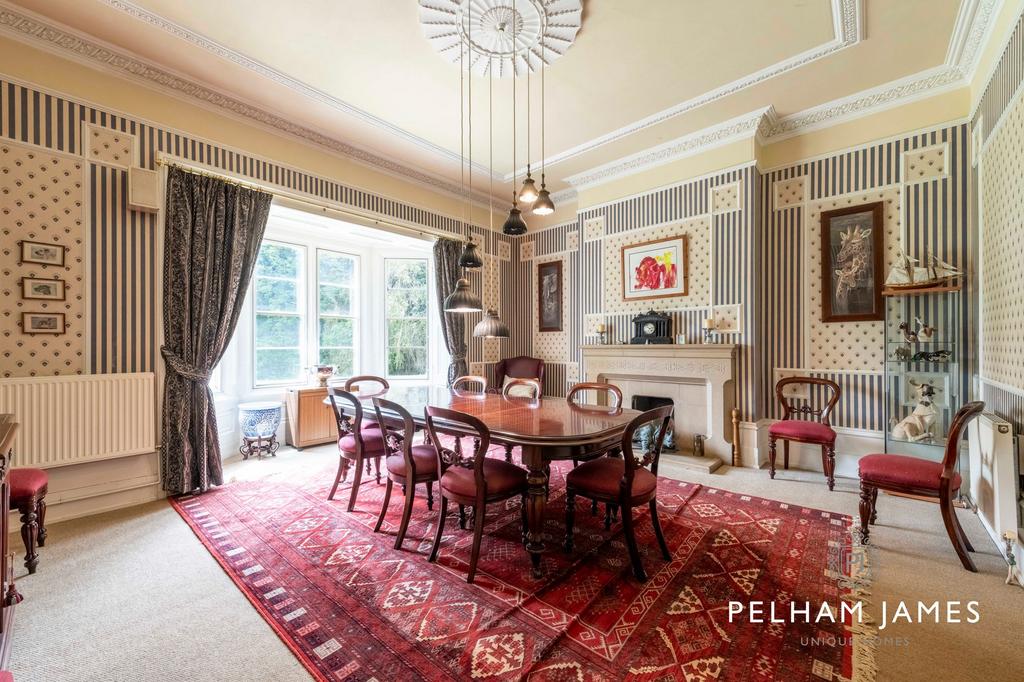 Dining Room, Greetham House, Greetham, Rutland