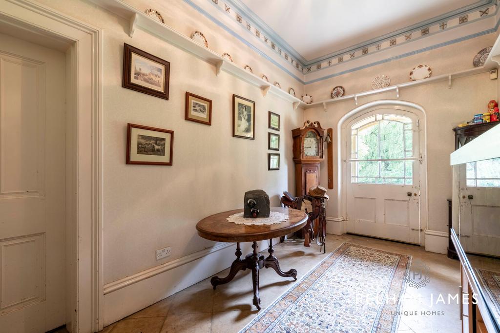 Entrance Hallway, Greetham House, Greetham,...