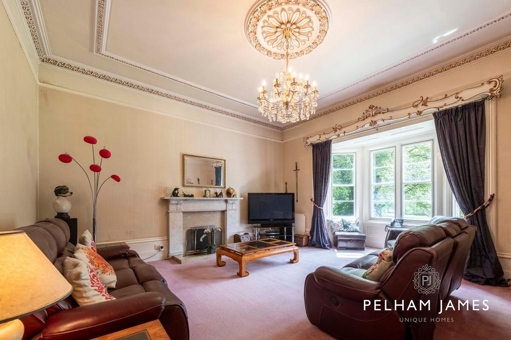 Sitting room, Greetham House, Greetham, Rutland