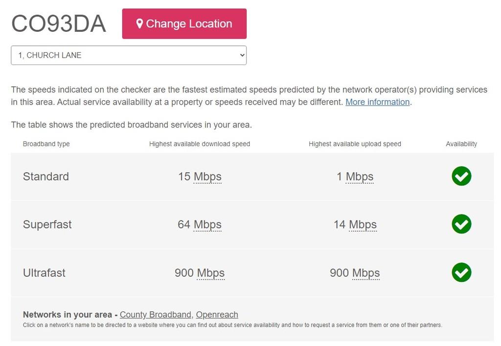 Broadband Ofcom