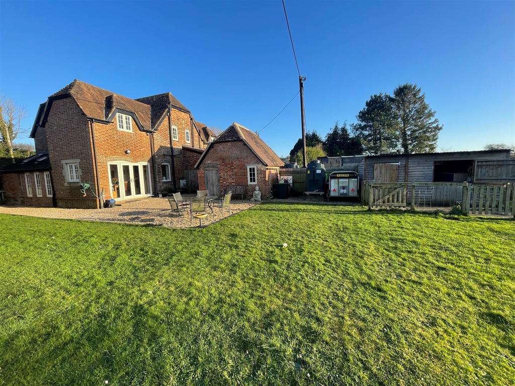 Hinton Parva, Wimborne 3 bed semidetached house for sale £525,000