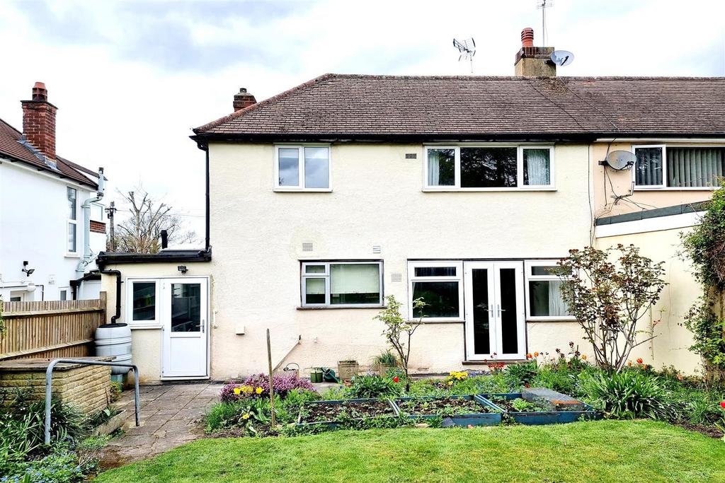 Rear elevation of property: