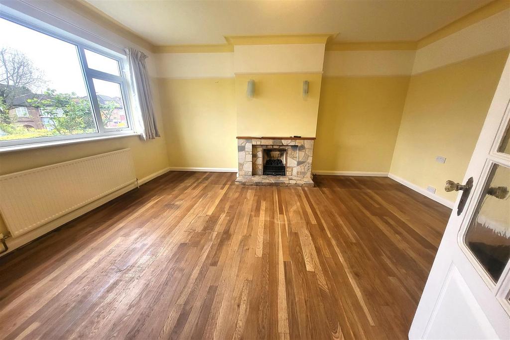 Front reception room: