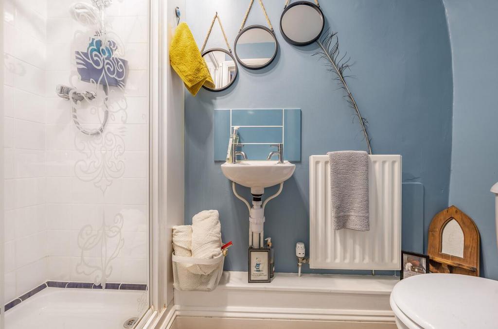 Downstairs shower room
