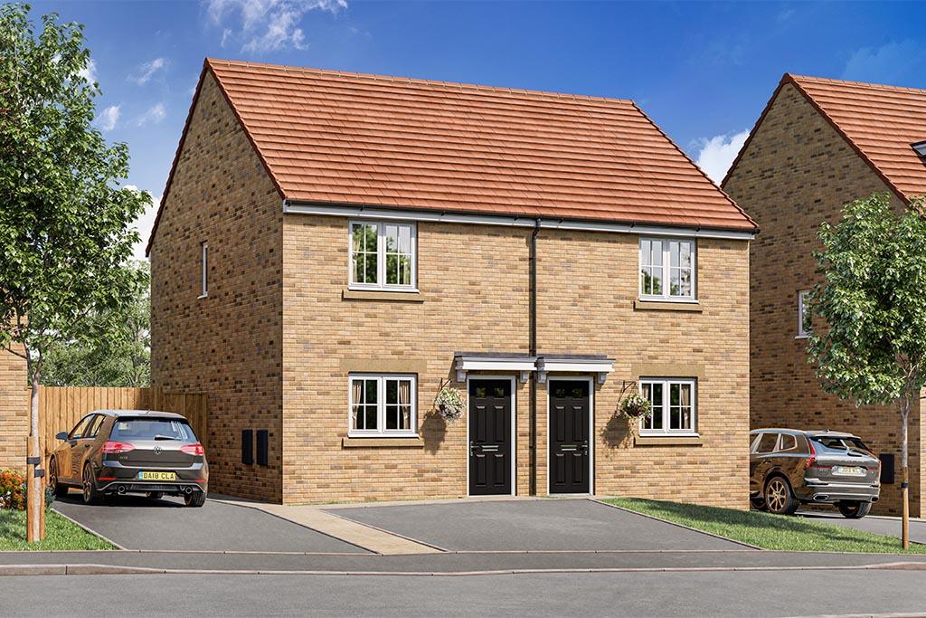 Plot 103, Halstead at Oriens Field... 2 bed house for sale £169,995