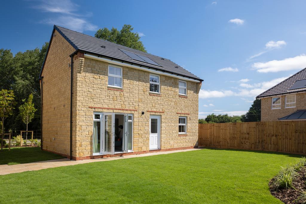 Outside view of the Hadley Special 3 bedroom home