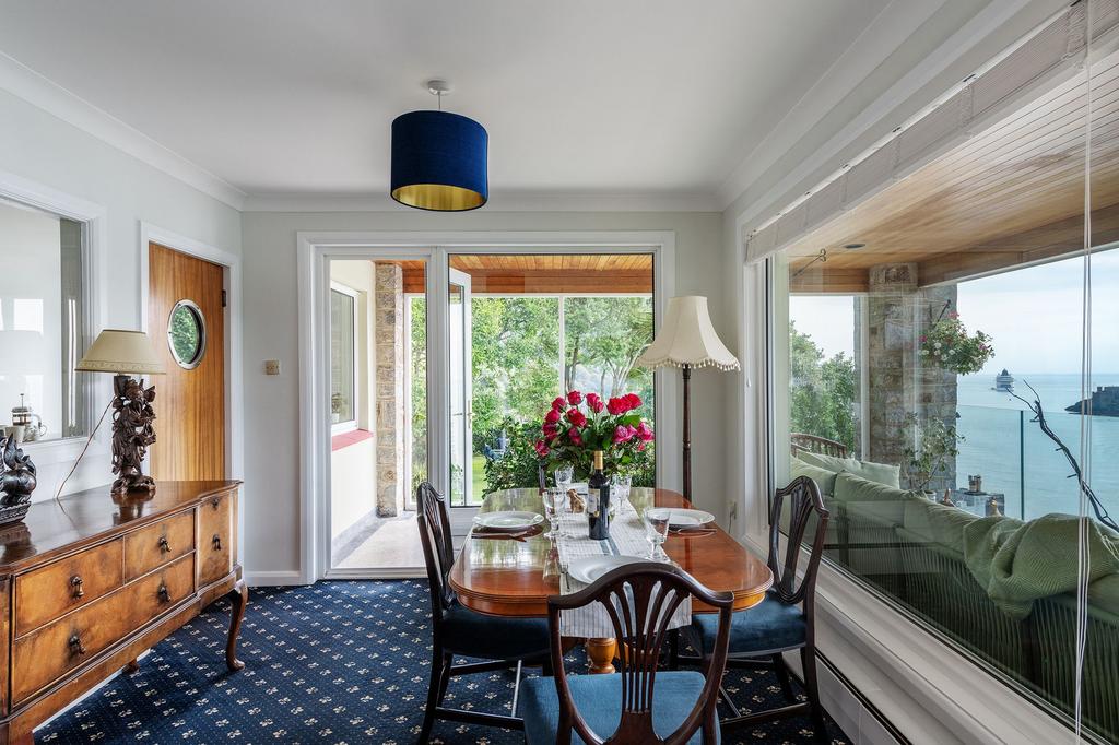 Dining Area, Crosstrees, Kingswear