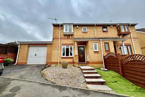 3 bedroom semi-detached house for sale, St. Bleddian Close, Pontllanfraith, NP12