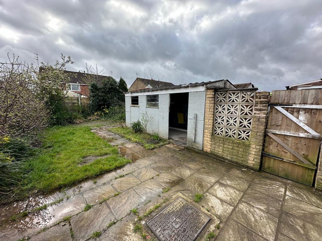 Rear garden