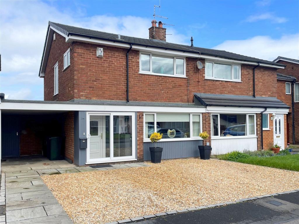 Croft Avenue, Burscough, Ormskirk... 3 bed semidetached house for sale £280,000
