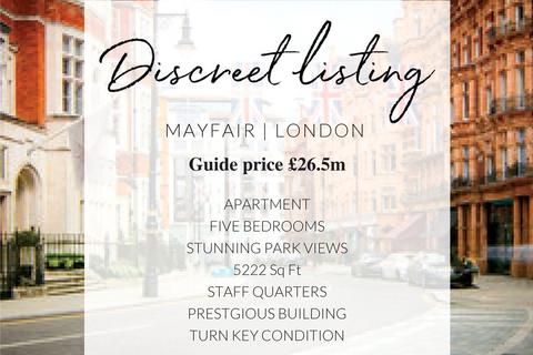 5 bedroom apartment for sale, Mayfair, London W1J