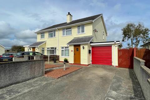 3 bedroom semi-detached house for sale, Treaserth Estate, Llangaffo, Gaerwen, Isle of Anglesey, LL60