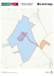 Farm land for sale, Wyrley Farm, Swan Lane, Shipdham, Thetford, Norfolk, IP25 7NW