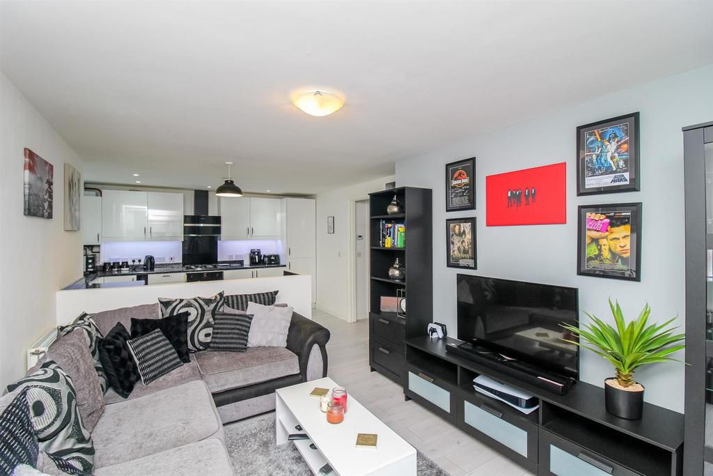 Living/kitchen/dining area