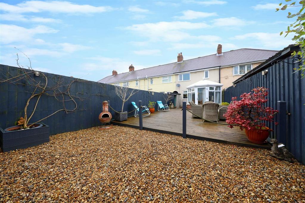 Rear garden