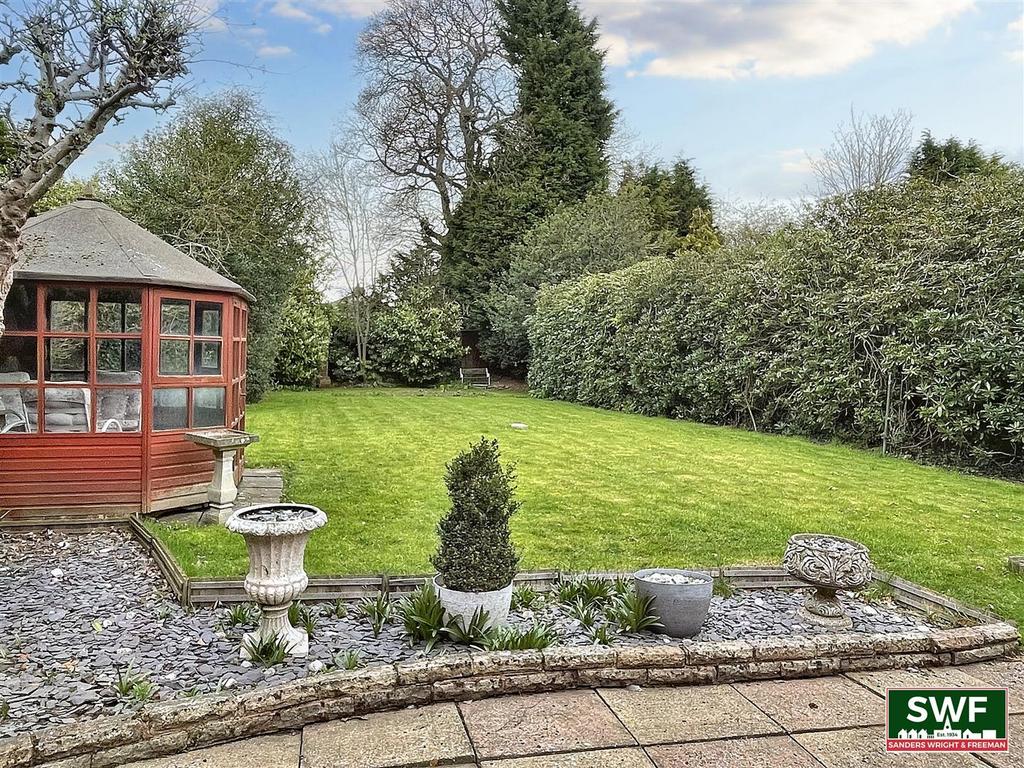 Rear garden