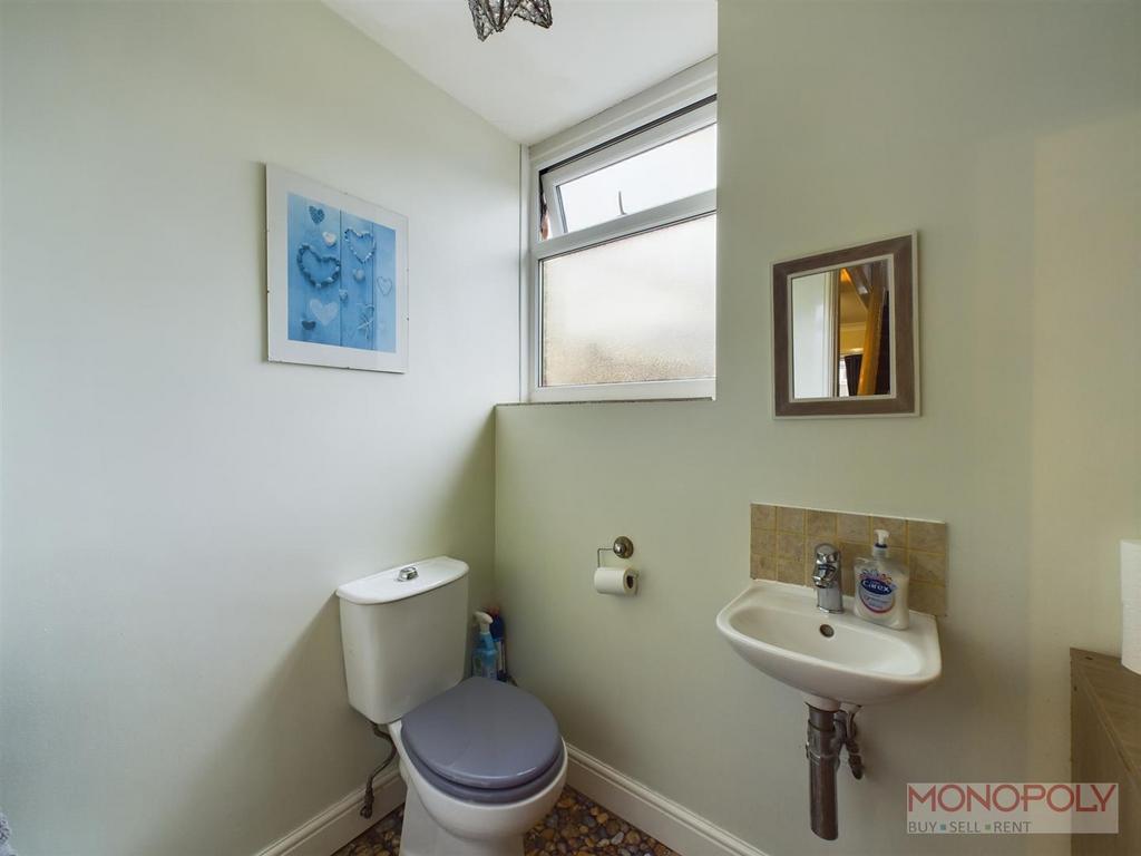 Downstairs cloakroom