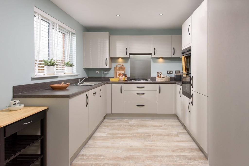 Modern kitchen area