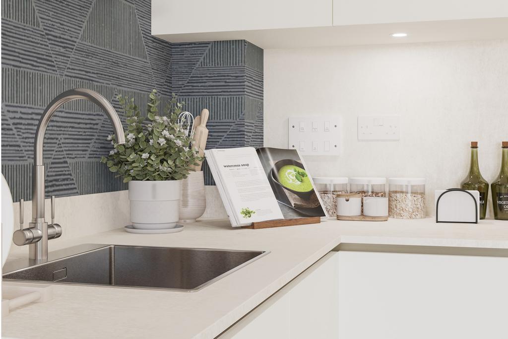 Kitchen Surfaces - Barton Apartments