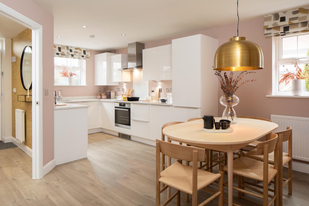 Kitchen in the Ashurst 3 bedroom home