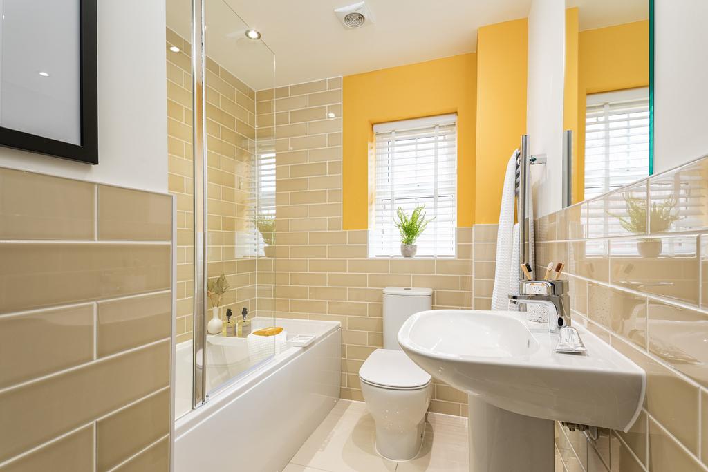 Bathroom in the Ashurst 3 bedroom home