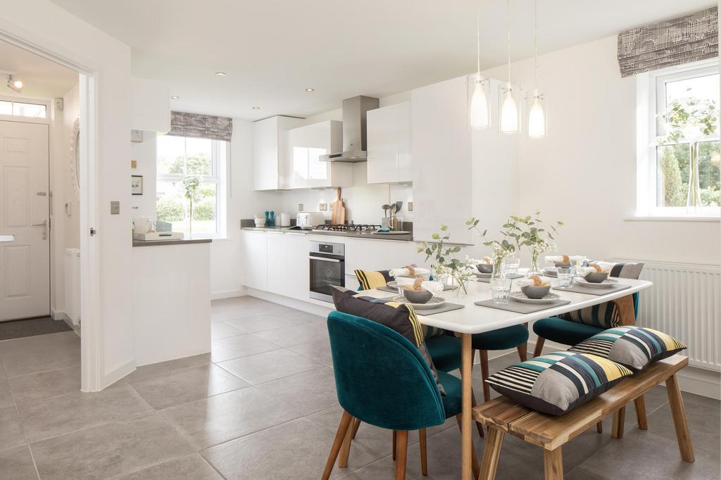 Kitchen in the Ashurst 3 bedroom home