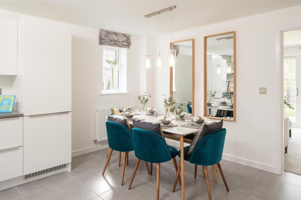 Kitchen in the Ashurst 3 bedroom home