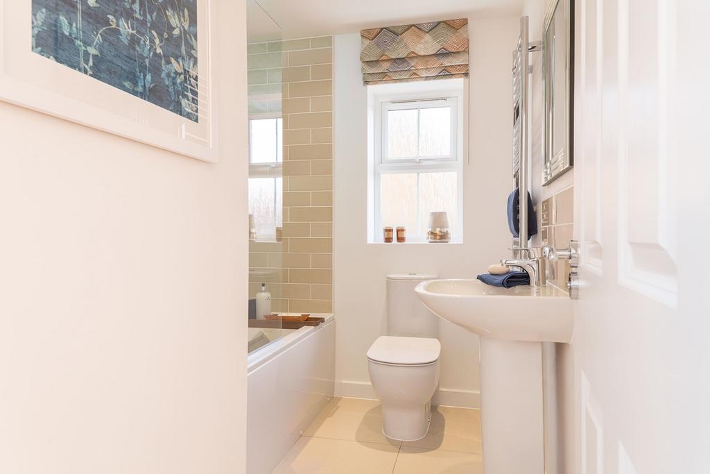 Bathroom in the Ashurst 3 bedroom home