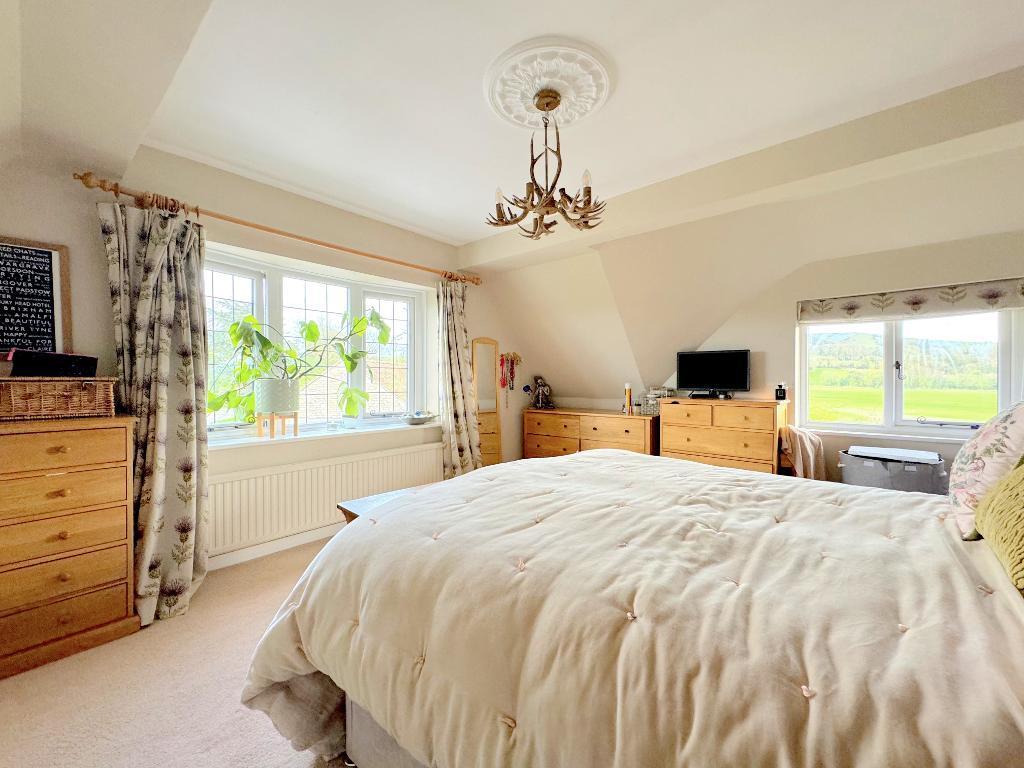 Main bedroom with incredible views