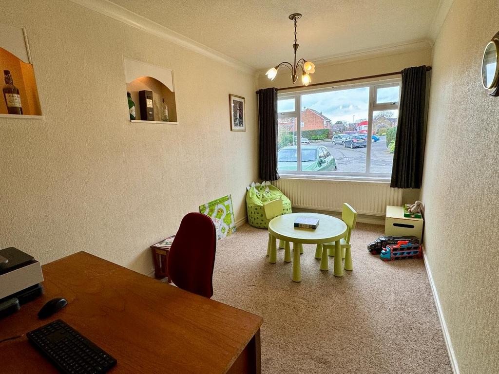 Separate dining/office