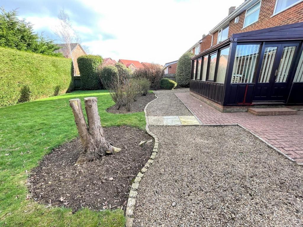 Rear garden