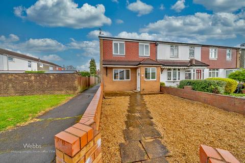 3 bedroom end of terrace house for sale, Kempthorne Gardens, Bloxwich, Walsall WS3