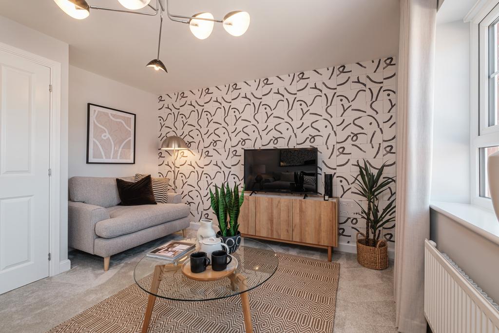 Interior view of the living room in our 4 bed...