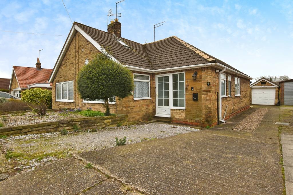 Little Weighton Road, East Riding of... 2 bed semi-detached bungalow ...