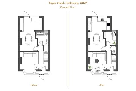 3 bedroom terraced house for sale, Popes Mead, Haslemere, GU27