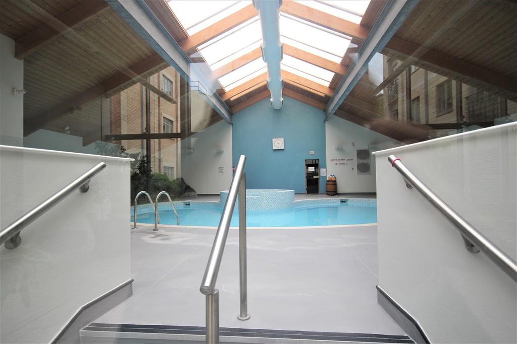 Swimming pool and sauna