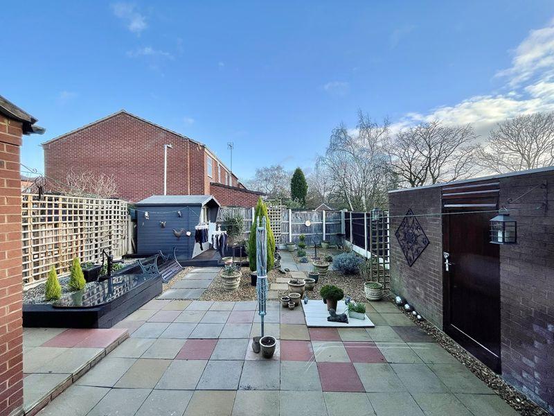 Rear garden
