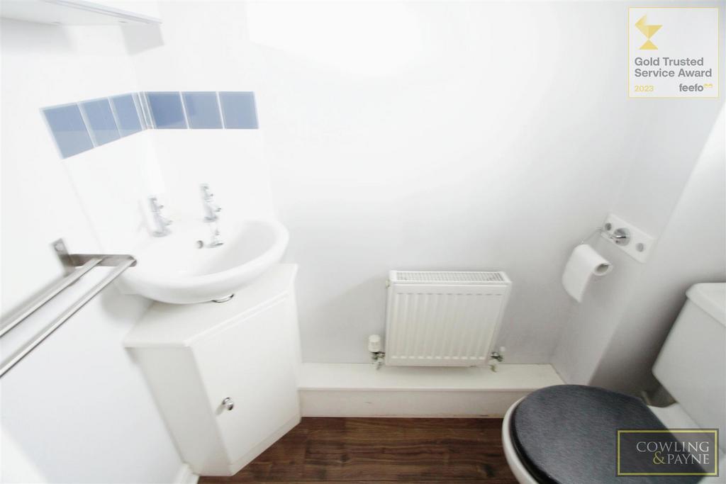 Ground floor cloakroom