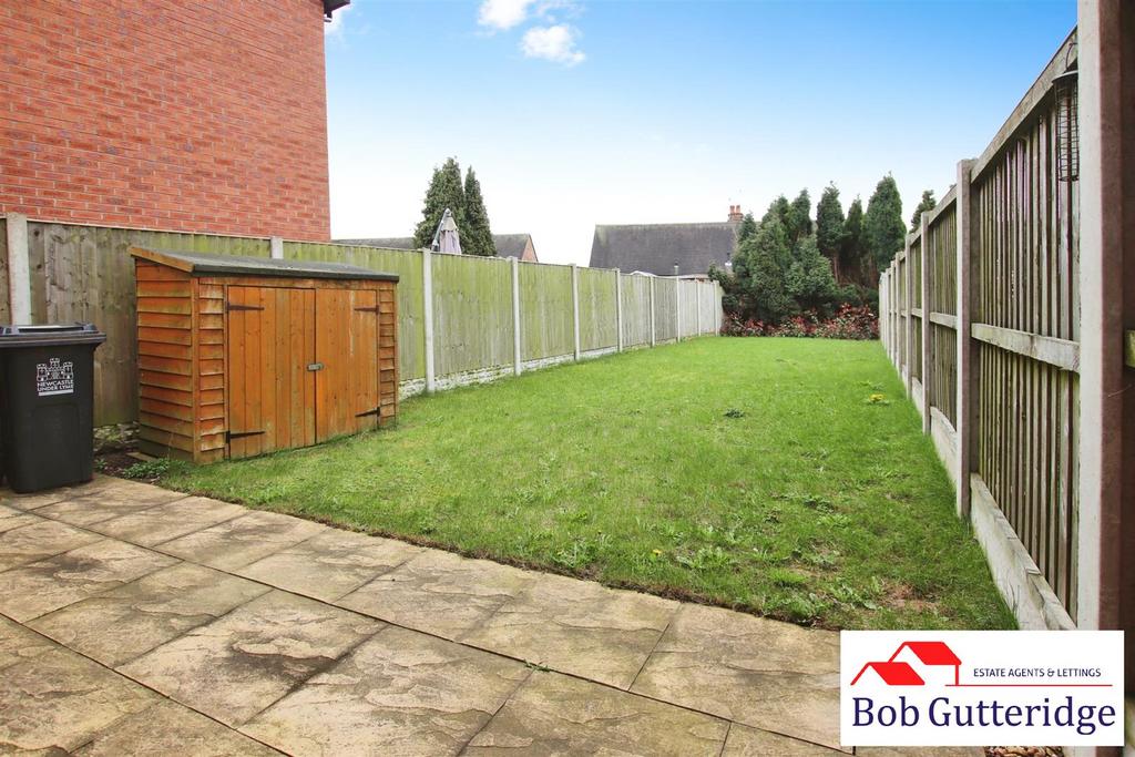 Rear garden