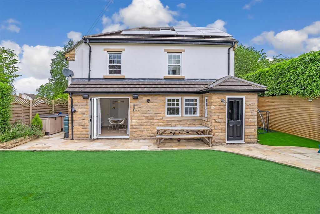 Rear with Kitchen Bi-Folds Open
