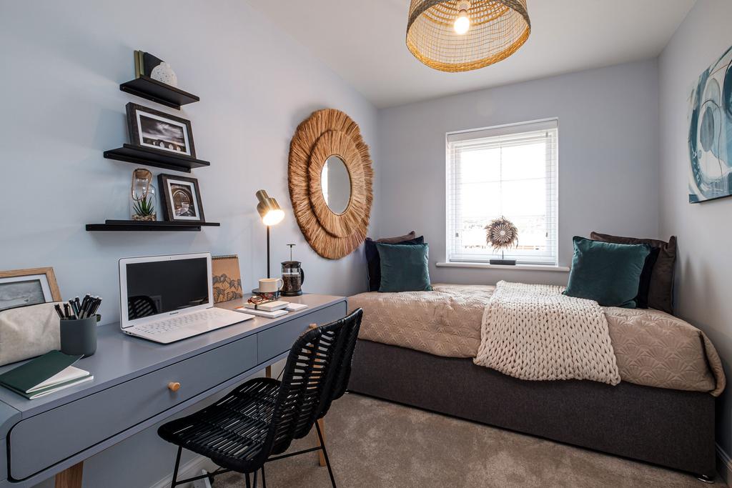 Interior view of our 3 bed Ellerton bedroom